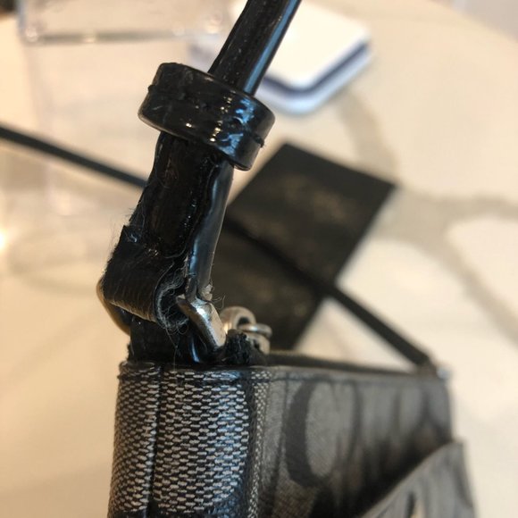 Signature Coach Cross Body Bag with Wallet Insert - Picture 7 of 8